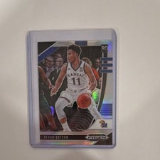 Panini 2020-21 Prizm Draft Picks Devon Dotson #72 Kansas Jayhawks Rookie