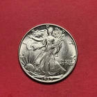 (1) Beautiful Vintage 1939-S Walking Liberty Half Dollar CHOICE BU-BRILLIANT UNC
