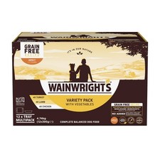 Wainwright's Grain Free Adult Wet Dog Food Variety 4.74kg