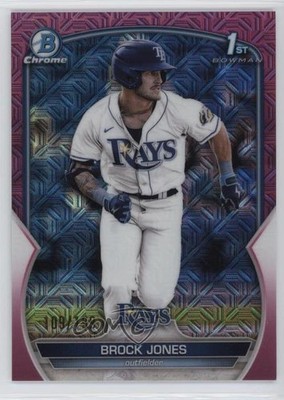 2023 Bowman Chrome Prospects Mega Box Pink Mojo Refractor /199 Brock Jones 0r4