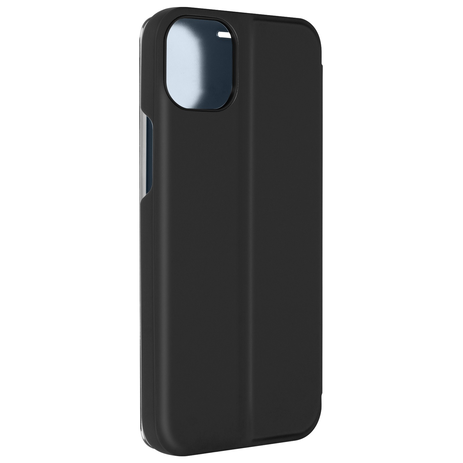 Étui anti rayure iPhone 15 Plus clapet miroir pour éviter les chocs