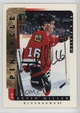 1996-97 Pinnacle Be A Player Auto Kevin Miller #165 Auto 0f8