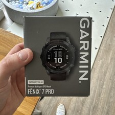 Garmin Fenix 7 Pro Sapphire Solar Edition Smart Watch - Carbon Grey