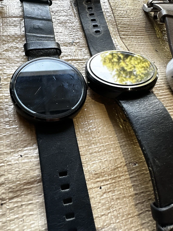 lot of 8 Motorola Moto 360 1st Gen Smart Watch "Untested" - Image 4 of 4