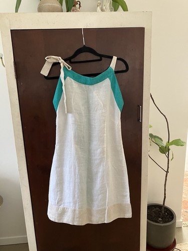 100% Linen Positano Dress - Picture 8 of 8