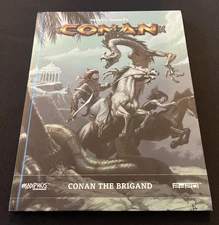🗡️ CONAN THE BRIGAND Conan RPG Sourcebook - LIKE NEW! Modiphius 2d20
