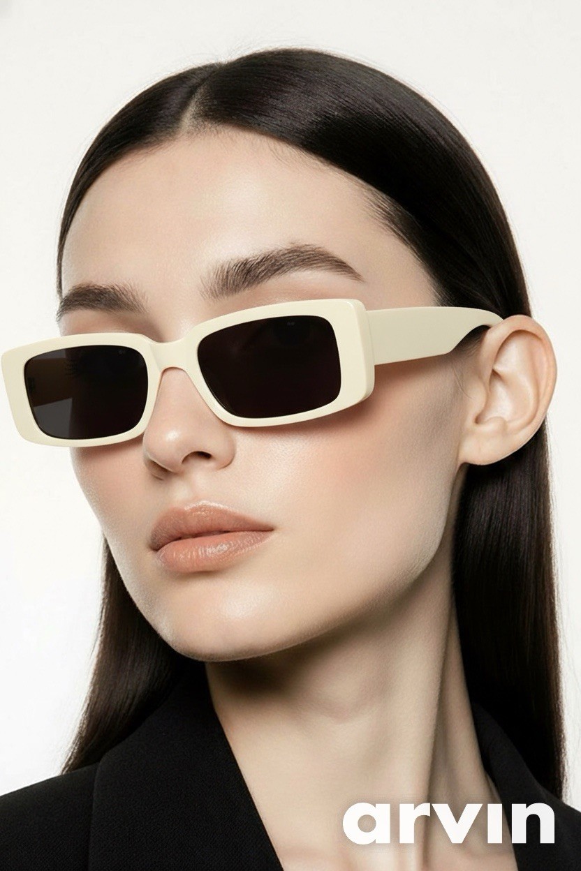 LORVAE Rectangular Oversized Women's Sunglasses B… - image 1