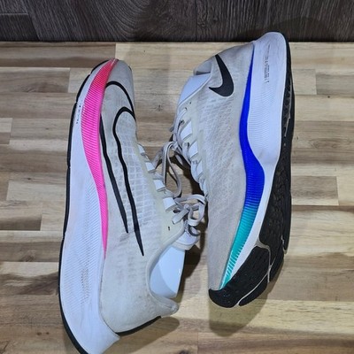 Nike Air Zoom Pegasus 38 FlyEase White Multi-Color BQ9646-103 Men's Size 12