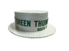 Vintage Jhats Promotional Styrofoam Hat - Made In USA - Green Thumb Tools