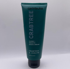Crabtree Evelyn CLEAN SMOOTH SHAVE CREAM 4.2 Fl Oz New No Box Free Ship