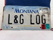 2000 MONTANA VANITY LICENSE PLATE  L&G L0G