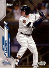 2020 Topps Pro Debut #PD-130 Jake Sanford Staten Island Yankees