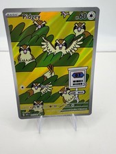 Pidgey 207/197 SV03: Obsidian Flames Holo IR Basic EN 60HP Pokémon TCG 6+