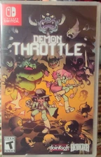 Nintendo Switch- Special Reserve Games - Demon Throttle - (New) Free Ship/Rtns