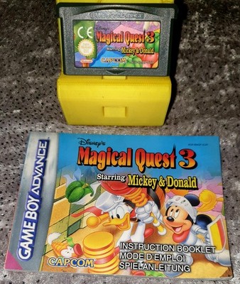 GBA Disney's Magical Quest 3 Mit Anleitung