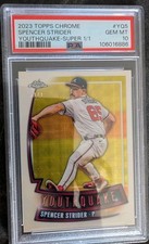 2023 Topps Chrome Youthquake Spencer Strider Superfractor PSA 10 1/1 ONE OF ONE