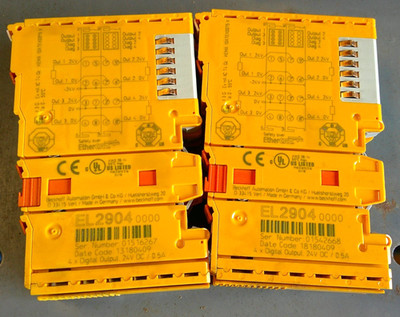 (1) Beckhoff EL2904 PLC Module