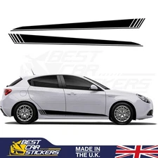 For Alfa Romeo Side Racing Stripes Decals Stickers Car Graphics Vinyl