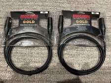 Two 2 Brand New Mogami Gold 6 XLR Cables