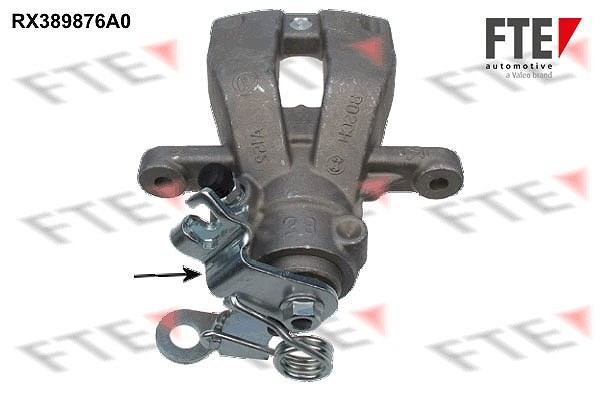 FTE Bremssattel Hinterachse, Rechts U.A. FüR Fiat, Lancia-image