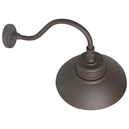 SATCO NUVO 65-662 Gooseneck LED 30W/40W/50W  120-227V Bronze with Photocell CCT - Picture 6 of 19