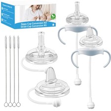 Sippy Cup Conversion Kit for Philips Avent Natural Baby Bottles,Toddler Trans...