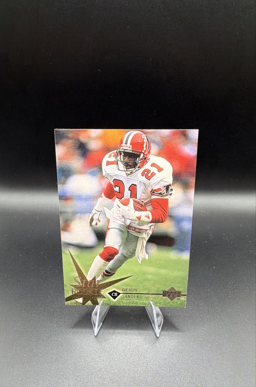 Deion Sanders #37 (Football Cards 1997 Upper Deck) — is it worth grading?
