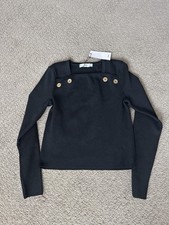 Mango women s Buttons Knit Sweater