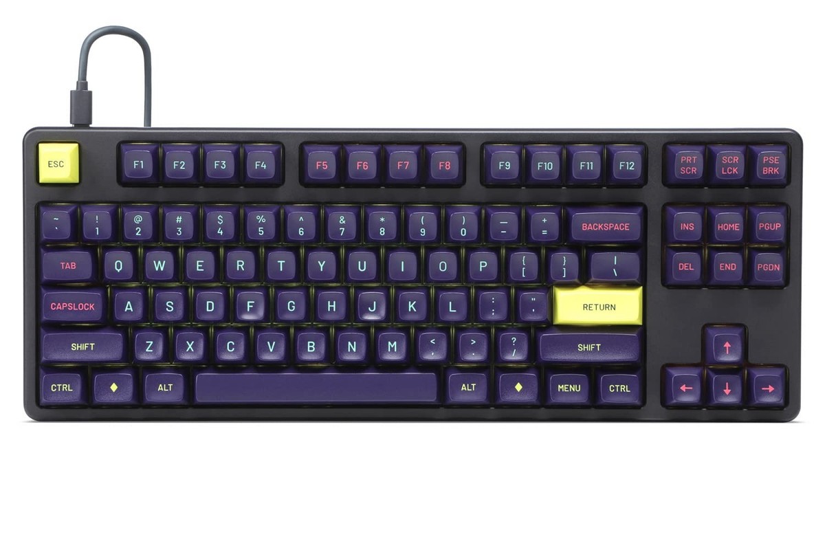 DROP + MiTo MT3 Cyber Custom Keycap Set, ABS Hi-Profile Keycaps