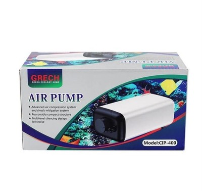 Aquarium Adjustable Dual Outlet Flow Air Pump Up To 100 Gallons