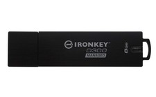 Kingston - IKD300SM/16GB - IronKey 16GB D300SM USB 3.1 Flash Drive - 16 GB - USB
