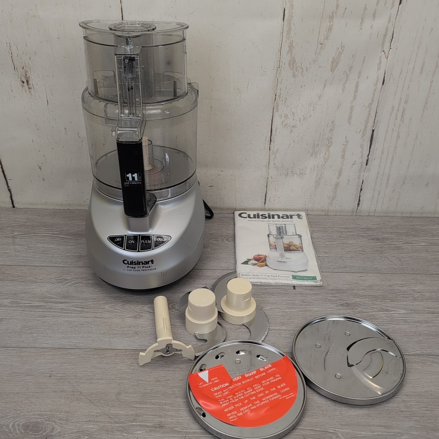 Cuisinart Prep 11 Cup Plus Food Processor DLC-2011N Silver W