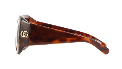 Gucci GG1402S 002 Sunglasses Havana Square Frame, Brown Lenses Gucci GG1402S Havana/Brown (002) Sunglasses | eBay main image 2