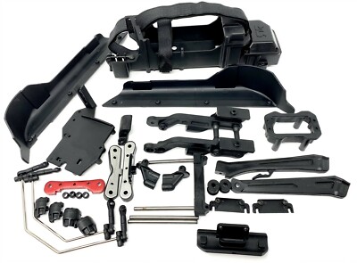 Arrma TYPHON 6s v5 BLX- Side Guards Battery Receiver Tray Hinge Pins ARA8606v5