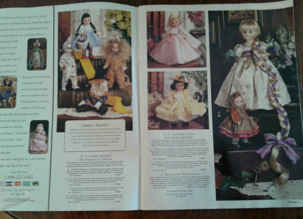 JCPenney DOLLS & COLLECTIBLES Catalog, 1994 eBay