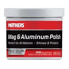 Mothers 05100 Mag & Aluminum Polish, 5 oz. Free Shipping
