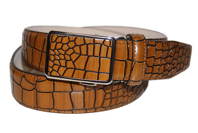 Anthoni Crown Belt Herren Gürtel Ledergürtel Größe 85