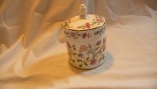 Minton Hadden Hall Round Lidded Trinket Pot 10cm High