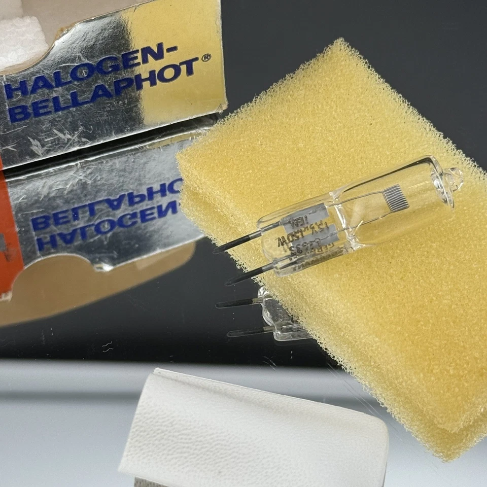 OSRAM Halogen Bellaphot 64633 15v 150W 07364 bulb lamp made in Germany - Image 3 of 4