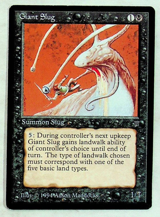 Giant Slug - Legends Edition - 1994 - Magic The Gathering