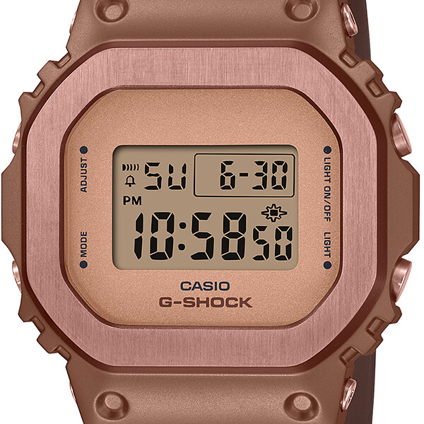 CASIO G-SHOCK GM-S5600BR-5JF Brown Metal Case Digital