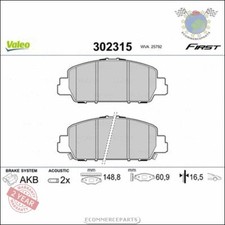 Kits de frein Honda FR-V