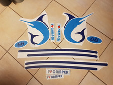 adesivi per portiere camper elnagh marlin 66 sei elementi come in foto