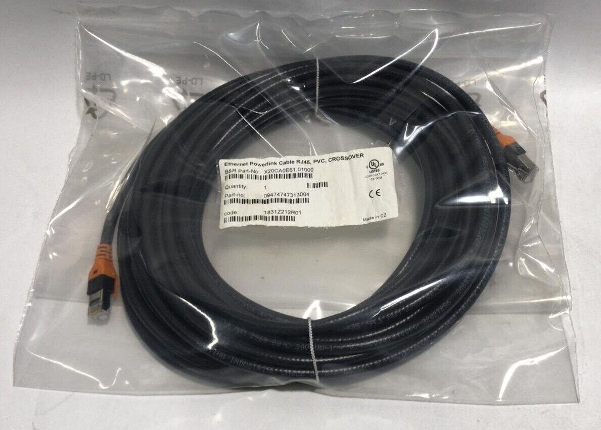 Power Link Rj45 B&R X20CA0E61.01000 ETHERNET POWERLINK RJ45 PV5 CROSSOVER CONNECTION ...