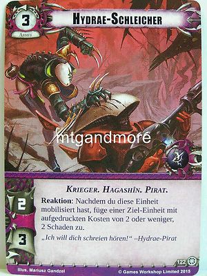 Warhammer 40000 Conquest LCG - 1x #122 Hydrae-Schleicher - Der entfesselte Warp