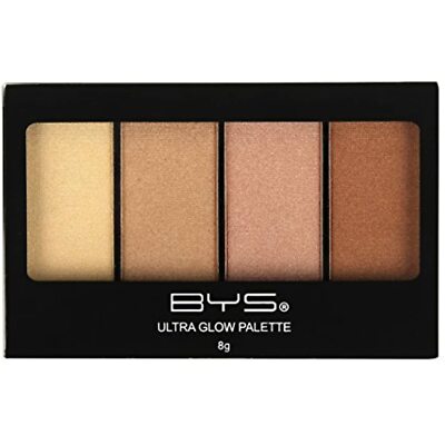 BYS Peach Highlighting Trio Palette 1 Matte and 2 Shimmering Shades makeup