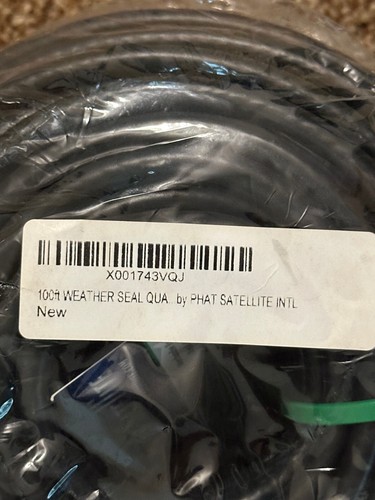 100ft Weather Seal Quad Shield Outdoor 3GHZ RG-6 Coaxial Cable 75 Ohm Satellite - Picture 3 of 4