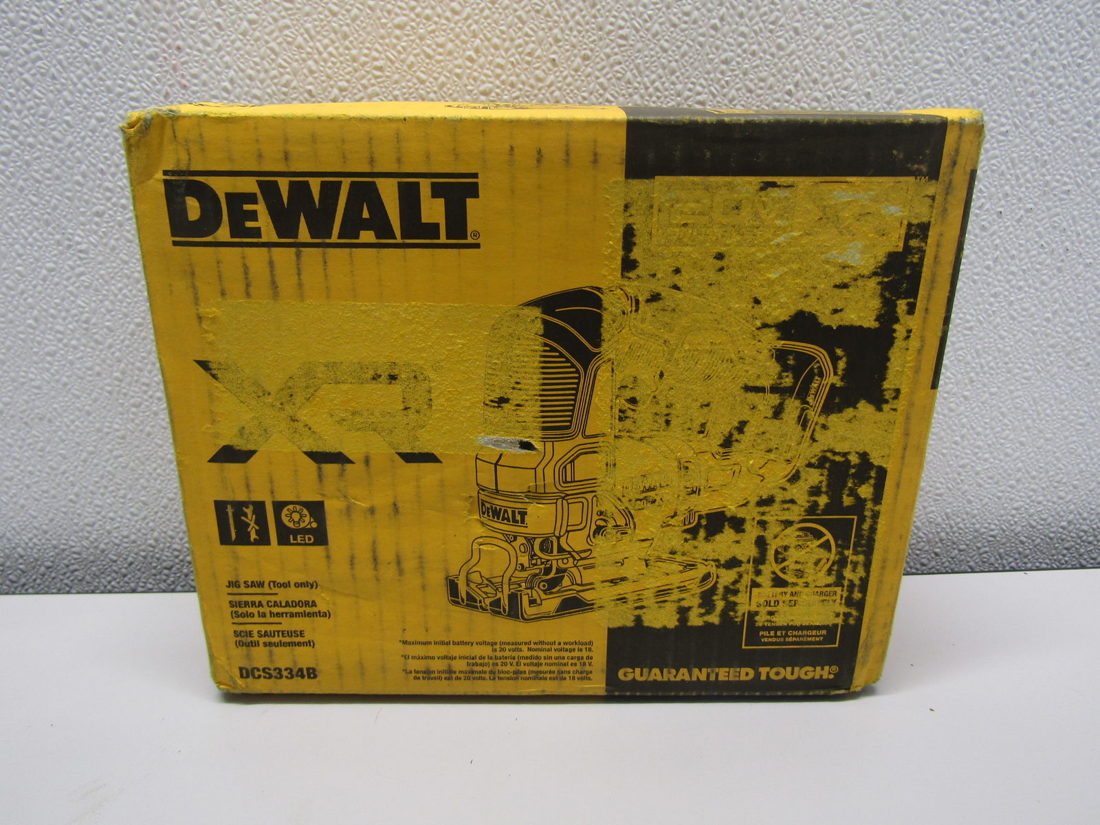 DeWalt 20V MAX XR LiIon Cordless Brushless Jig Saw (Tool Only) DCS334B