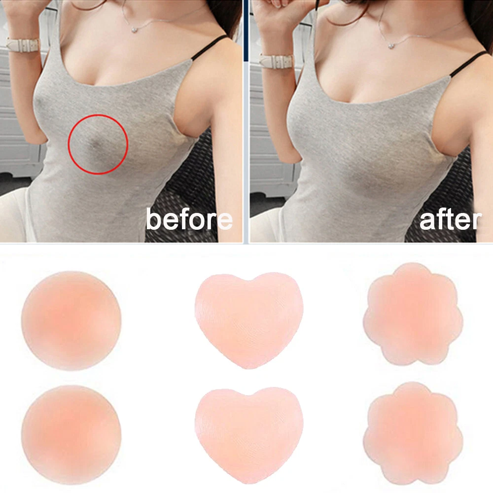 Silicone Nipple Covers Breast Pasties Nude Adhesive Petals Bra Patches  Stickers