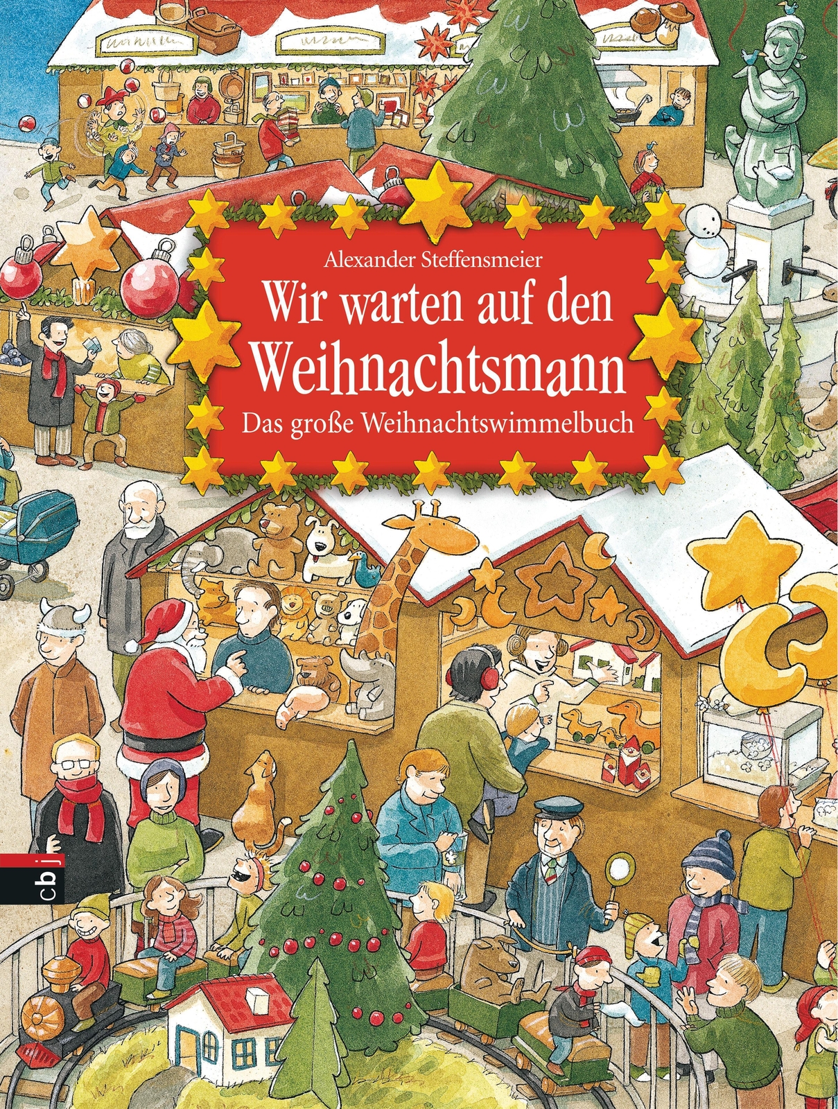 Wir Warten Auf Den Weihnachtsmann | Das Große Weihnachtswimmelbuch |